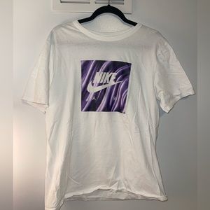 Nike Short Sleeve Tee Purple/White Men’s L